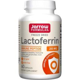 Натуральні добавки і екстракти Jarrow Formulas Lactoferrin 250mg - 60 vcaps (2023-10-5587)