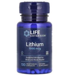 Натуральні добавки і екстракти Life Extension Lithium 1000 mcg - 100 caps (2023-10-5454)