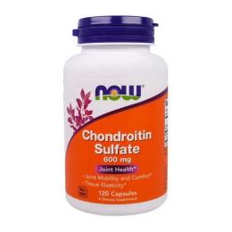 Натуральні добавки і екстракти Now Chondroitin Sulfate 600 mg (120 caps) (10159-01)
