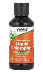 Натуральні добавки і екстракти Now Liquid Chlorophyll (118 ml, mint) (24257-01)
