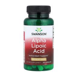 Натуральні добавки і екстракти Swanson Alpha Lipoic Acid 600 mg (60 veg caps) (24575-01)
