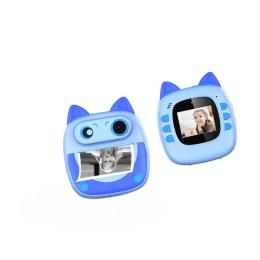 Камера миттєвого друку Infinity Cat Blue + 2 рулони паперу