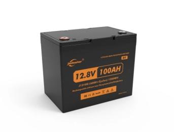 Акумулятор для ДБЖ JSDSolar LiFePO4 12100 Bluetooth 12,8V 100Ah 1,28kWh Black
