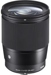 Обєктив Sigma AF 16mm f/1,4 DC DN C (Sony E)