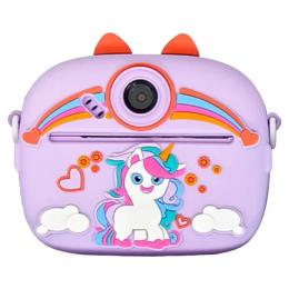 Камера миттєвого друку Infinity Unicorn 2 Purple + 2 рулони паперу + чохол