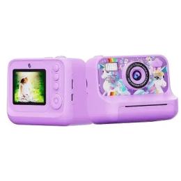 Камера миттєвого друку Infinity Unicorn Purple + 2 рулони паперу
