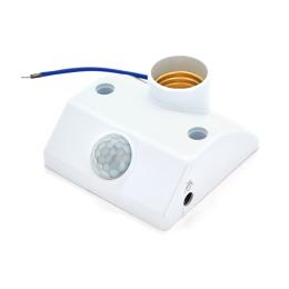 Датчик руху Voltronic 220V макс. навантаження 100W E27 White