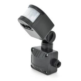 Датчик руху Voltronic PIR, 180 відстань макс. 12м, 220V, макс. навантаження 100Вт Black