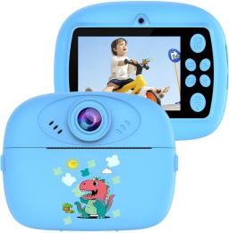 Камера миттєвого друку Infinity Dragon Blue + 2 рулони паперу + чохол