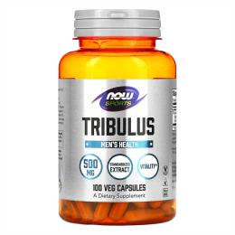 Стимулятори тестостерону Now Foods Tribulus 500mg 45% - 100 vcaps (2022-10-0682)