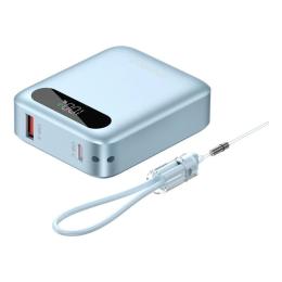 Зовнішній портативний акумулятор Choetech B860 10000mAh Blue 22.5W (B860-CCLBE)