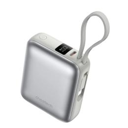 Зовнішній портативний акумулятор Choetech B832 10000mAh 35W Silver (B832-SL)
