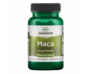 Стимулятори тестостерону Swanson Maca 500mg - 60caps (100-50-6275531-20)