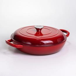 Сковорідка YiWu HP-FLG-15 Red