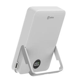Зовнішній портативний акумулятор ATRIA WPD-W57 MagSafe 10000mAh White
