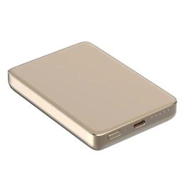 Зовнішній портативний акумулятор ATRIA WPD-W72G 10000mAh Gold