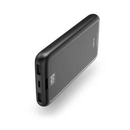 Зовнішній портативний акумулятор HAMA Performance 10 10000 mAh Black 15W (00201709)