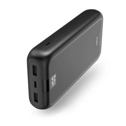 Зовнішній портативний акумулятор HAMA Performance 24 24000 mAh Black 15W (00201711)