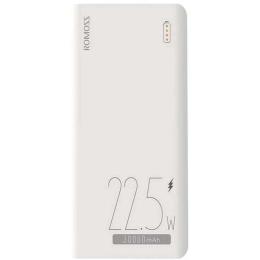 Зовнішній портативний акумулятор Romoss PHP30 30000mAh 22.5W (PHP30-711-1111H) White