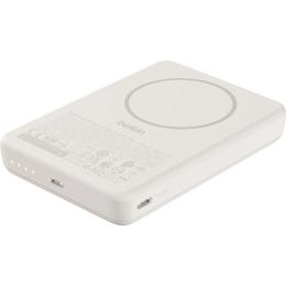 Зовнішній портативний акумулятор Belkin Slim Magnetic Ring 10000mAh Sand 20W (BPD017HQSA)