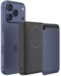 Зовнішній портативний акумулятор Belkin Slim Magnetic Ring 10000mAh Black 20W (BPD017HQBK)