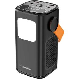 Зовнішній портативний акумулятор ColorWay NightWork 40000mAh Black 65W (CW-PB400LP06BK)