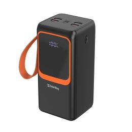 Зовнішній портативний акумулятор ColorWay PowerView 50000mAh Black 22.5W (CW-PB500LP02BK)