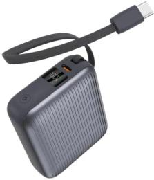 Зовнішній портативний акумулятор Sigma X-power SI10A5QL 10000mAh Gray 35W (4827798312711)