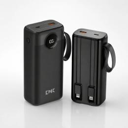 Зовнішній портативний акумулятор KingPower KP-38 30000mah Black 22.5W