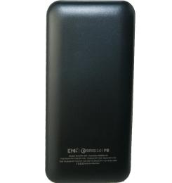 Зовнішній портативний акумулятор KingPower KPG-202 20000mah Black 22.5W