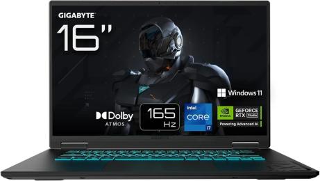 Ноутбук Gigabyte GAMING A16 (CTHI3UK894SH) Black