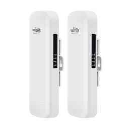 Точка доступу Wi-Tek WI-CPE513P-KIT V3 5GHz, 300Mbps, 5km, 2x100Mbps, PoE IN/PoE OUT, Cloud