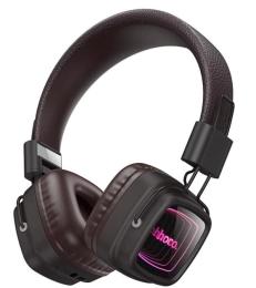 Накладні навушники Hoco W72 Earl abyss mirror BT headphones Brown