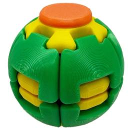 Іграшка-антистрес Bambi Spiner-Ball SPIN-BALL-6 Green Yellow розмір 5,5 см