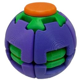 Іграшка-антистрес Bambi Spiner-Ball SPIN-BALL-6 Violet Green розмір 5,5 см