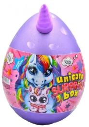 Ігровий набір Danko Toys Unicorn Surprise Box, укр Violet (144888)