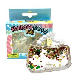 Іграшка-антистрес Infinity Handbag with stars 7cm Transparent (712492)