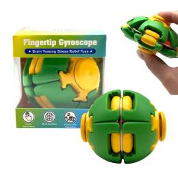 Іграшка-антистрес Infinity 712116 Green Yellow з LED лампочкою 6cm