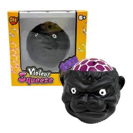 Іграшка-антистрес Infinity Violent Squeeze L002 Monkey Black