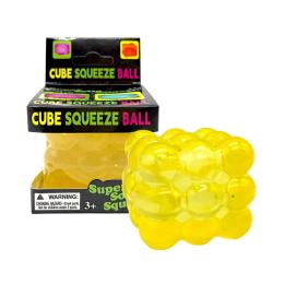 Іграшка-антистрес Infinity Cube with bubbles 5cm (712383) Yellow