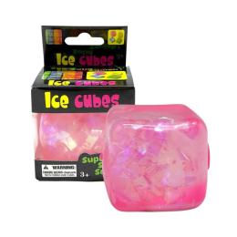 Іграшка-антистрес Infinity 712439 Pink Куб льоду перламутровий 5cm