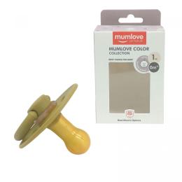 Латексна пустушка Mumlove №0525 Khaki 0м+