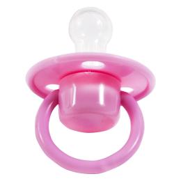 Пустушка силіконова Lindo Pk 075/6-12 Pink 6-12 міс