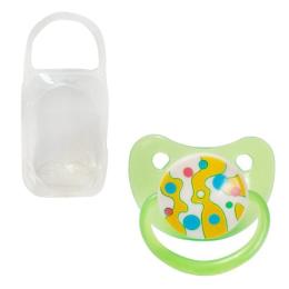 Пустушка силіконова Lindo А 32/6-12 Light Green