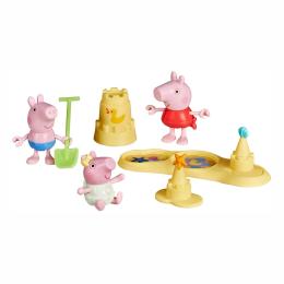 Ігровий набір Peppa Pig ТРИ МАЛЕНЬКІ СВИНКИ НА ПЛЯЖІ (G2833)