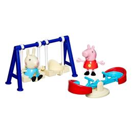 Ігровий набір Peppa Pig Моменти з Пеппою ПРИГОДИ НА ГАЙДАЛКАХ (G1857)