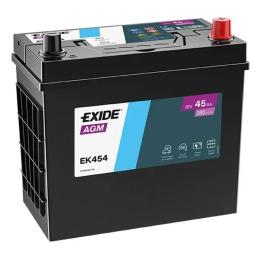 Автомобільний акумулятор Exide START-STOP AGM 45Ah ASIA Ев (-/+) (380EN) (EK454)