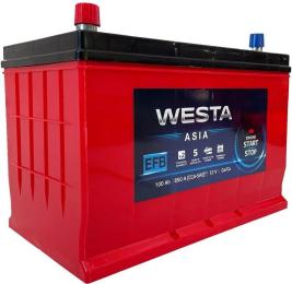 Автомобільний акумулятор Westa 6CT-100Ah EFB Asia Аз (WAE101)