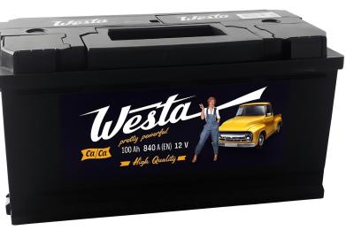 Автомобільний акумулятор Westa Pretty Powerful 6CT-100Ah АзЕ (WPP100)