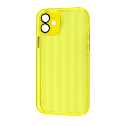 Чохол-накладка Apple iPhone 12 Fibra Tide case Yellow (109442-5)
